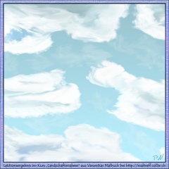 Malkurs - Wolken Teil 1